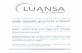 Catálogo 2017 - luansa.com.mxluansa.com.mx/catalogo/CatalogoHoteles.pdfAl ser un producto no agresivo incrementa la vida útil de los instrumentos de limpieza como trapeadores, mechudos