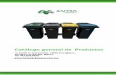 Botes de Basura Zuma - Catálogo general de …...es la utilidad de los botes de basura ecológicos. Te invitamos a visitar nuestro catálogo de productos donde encontrarás diversos