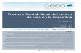 Costos y Rentabilidad del cultivo de soja en la Argentina€¦ · en la actualidad como un indicador de la evolución de los costos y la rentabilidad sectorial en la post-convertibilidad.
