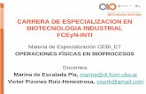 CARRERA DE ESPECIALIZACION EN BIOTECNOLOGIA …biotecnologiaindustrial.fcen.uba.ar/.../uploads/2010/04/CEBI_E7-12.pdf · Las centrífugas se usan para presiones más bajas. • Bomba