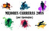 MEJORES CARRERAS 2018 - Runedia · 2019-01-16 · Runedia es uno de los principales calendarios de carreras de la Península Ibérica, y una de las webs más importantes de inscripciones
