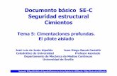 Documento básico SE-C Seguridad estructural Cimientosetsa.us.es/download/descargas/general/Postgrado-Doctorado... · 2016-01-29 · Doctorado: El Requisito Básico de Seguridad Estructural