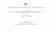 CORPORACIÓN NACIONAL DEL COBRE DE CHILE · 2014-10-23 · n.c.c. n° 15 revision 1 vigencia 1.02.2009 página 2 de 29 corporaciÓn nacional del cobre de chile normas corporativas