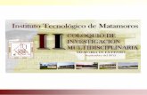 II Instituto Tecnológico de Matamoros · “II Coloquio de Investigación Multidisciplinaria” Instituto Tecnológico de Matamoros “40 aniversario” 26- 27de septiembre 2012