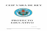 PROYECTO EDUCATIVO EDUCATIVO... · 2019-09-23 · vara de rey página 4 Ñ.-criterios para organizar y distribuir el tiempo escolar, asÍ como los objetivos y programa de intervenciÓn