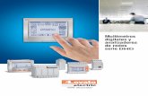 Desplegables - Mult'metros digitales y analizadores de ...s de redes para el montaje en puerta n IP65 Cuatro voltajes y corrientes de entrada El DMG 900 y DMG 900T pueden realizar