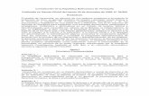 CATMINF - Constitución de la República Bolivariana …catminf.org.ve/const.pdfConstitución de la República Bolivariana de Venezuela Publicada en Gaceta Oficial del jueves 30 de