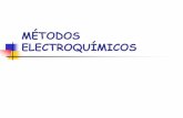MÉTODOS ELECTROQUÍMICOS - UNLP · Conductimétricos Al aplicar un voltaje a una solución y los iones presentes se mueven al electrodo de carga opuesta contribuyendo al paso de