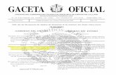 GACETA OFICIAL - web.segobver.gob.mxweb.segobver.gob.mx/juridico/decretos/Gaceta6.pdfLas personas que deseen intervenir como postores de-berán exhibir billete de depósito expedido