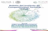 Boletín del Instituto de Competitividad Turística …estrategiadigital.sectur.gob.mx/mailing/newsletter-ictur/...Instituto de Competitividad Turística (ICTUR) FONDO SECTORIAL SECTUR-