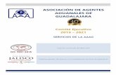 ASOCIACIÓN DE AGENTES ADUANALES DE GUADALAJARA€¦ · Venta de sellos y candados fiscales Control y venta de engomados Coordinación de prácticas profesionales y servicio social