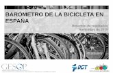 BARÓMETRO DE LA BICICLETA EN ESPAÑA · Novembre de 2019 Barómetro de la bicicleta en España 7 49,3% 50,7% PERFIL DE LOS USUARIOS DE LA BICICLETA Utiliza la bici con No va en bici