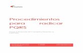 Procedimientos para radicar PQRS - Educando y fortaleciendoeducandoyfortaleciendo.com/pdf/... · 2015-11-24 · Tutela: es un mecanismo judicial, preferente y sumario, para la protección