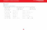 Determinantes de orden 2 - Junta de Andalucía · 1 nia 2 inan BACHILLERATO Matemáticas Resuelve Página 63 Determinantes de orden 2 Resuelve los siguientes sistemas y calcula el