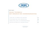 GUIA TECNICA SET BASICO DE HERRAMIENTASautogestion.tassaroli.com/listas/IN045-LH-Guia Tecnica.pdf · 2015-11-30 · Pantalla principal: Informe de Listas de Herramientas Campo Descripción