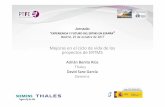 Mejoras en el ciclo de vida de los proyectos de ERTMS · 2017-10-25 · Mejoras en el ciclo de vida de los proyectos de ERTMS Adrián Benito Ríos Thales David Sanz García Siemens