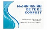 Biblioteca de la Granja Agrícola Experimental Desde el 14 ...€¦ · El Te de compost es un extracto líquido de compost de alta calidad que contiene microorganismos beneficiosos