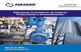Soluciones Innovadoras de Control, Protecciones y ...bombasdelnorte.com/NASSAR-CAT.pdf · 5 Datalogger DL-100 Almacena voltajes y las fallas de voltaje para visualizarlas de manera