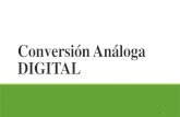 Conversión Análoga DIGITAL analoga digital.pdf · Programación: El ancho de pulso esta divido en referencias de 0 a 255 y en este caso solo podemos usar los pines digitales que
