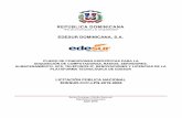 Pliego de Bienes y Servicios conexos - Edesuredesur2.edesur.com.do/wp-content/uploads/2019/06/pliego-de-condi… · 6.1 Requisitos de Entrega. ... sobre Compras y Contrataciones de