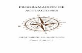 PROGRAMACIÓN DE ACTUACIONES - Castilla-La …cepa-luisvives.centros.castillalamancha.es/sites/cepa...2.2.4. Metodología de trabajo y coordinación En el mes de septiembre y octubre