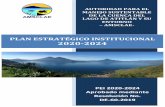 PLAN ESTRATÉGICO INSTITUCIONAL 2020-2024INTRODUCCIÓN La Autoridad para el Manejo Sustentable de la Cuenca del Lago de Atitlán y su Entorno - AMSCLAE-, presenta el Plan Estratégico