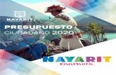 ¿QUÉ ES EL CIUDADANO? - hacienda-nayarit.gob.mx...de la ciudad de mÉxico para fortalecer sus haciendas pÚblicas, modernizar su estructura administrativa y financiar sus requerimientos