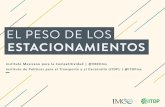 Instituto Mexicano para la Competitividad | @IMCOmx ...imco.org.mx/wp-content/uploads/2016/05/2016-Peso... · •El crecimiento en la oferta de estacionamiento y el crecimiento asociado