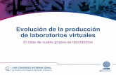Evolución de la producción de laboratorios virtuales...Fundamentaciónteórica •Conceptode laboratoriovirtual “Estrategias y actividades que favorecen el aprendizaje de los estudiantes,
