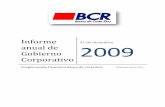 Informe anual de Gobierno Corporativo - Banco de Costa Rica · 2020-01-27 · Conglomerado Financiero Banco de Costa Rica 2009 Informe anual de Gobierno Corporativo Página 2 Tabla