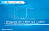 Suavización y Filtración POE - Pool Store Mexico en ...poolstoremexico.com/.../Serie-Tanques-en-Fibra_ft.pdf · de fibra de vidrio Dimensiones en pulgadas 0948= 09” de diámetro