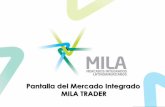 Pantalla del Mercado Integrado MILA TRADER · utilizando la pantalla del mercado integrado MILA TRADER o a través del servicio de ingreso automático de órdenes del SAE. ... Orden