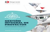 Gestión Integral de Proyectos · 2018-05-10 · Desarrollamos la gestión integral de las áreas de equipamiento y servicios en infraestructuras sanitarias y de laboratorio en todas