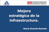 Mejora estratégica de la Infraestructura.congresodevialidad.org.ar/congreso2012/conferencias-especiales/... · •El camino seguro es un mito. • En Accidentología Vial, una vez