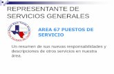 REPRESENTANTE DE SERVICIOS GENERALES · 2015-01-21 · en la cadena de comunicación para nuestros grupos con el mundo de AA y la Conferencia de servicios generales. Somos conscientes