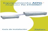 Adaptador PLC-ETHERNET · PLC-Ethernet, se pueden reciclar de acuerdo con las normas vigentes en España en materia de reciclaje. El símbolo del contenedor con la cruz, que se encuentra