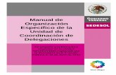 Manual de Organización Específico de la Unidad de Coordinación …inapam.gob.mx/.../2_Normas/3_Historico/2011/MOE_UCD_11.pdf · 2012-11-01 · 3.2. Organigrama de la Unidad de