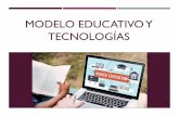 MODELO EDUCATIVOY TECNOLOGÍAS€¦ · autónomo de los estudiantes, con numerosos recursos en forma de vídeos, enlaces, documentos y espacios de debate y comunicación. Masivo: