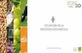 SITUACIÓN DE LA INDUSTRIA VITIVINÍCOLA 2018-19 - A. Montes… · Análisis de indicadores para la industria, WOC Abril 2019 Principales exportadores de vino (millones de hectolitros)