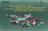 Simplificación MejoraRegulatoria enlasAdministraciones · PRESIDENTES DE LA RED NACIONAL DE INSTITU1DS ESTATALES DE ADMINISTRACiÓN PÚBLICA Baja California Baja California Sur Campeche