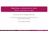 Algoritmos y estructuras de datos - Memoria, apuntadores y ...academicos.azc.uam.mx/franz/aed/docs/memoria.pdf · Algoritmos y estructuras de datos Memoria, apuntadores y arreglos