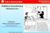 Materia: Política Económica Toluca, México; enero de 2014 ......M. en E. Pablo Luis Saravia Tasayco // competitividadyeconomia@gmail.com //  //  ...