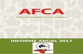 INFORME ANUAL 2017 - CONAFE3 INFORME ANUAL 2017 Por el desarrollo y la calidad de la frisona en Cantabria Asociación Frisona de Cantabria Más de 950 ganaderías, 76.000 animales