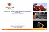 Corporación Nacional del Cobre , Chile - Reposición …...En un proceso ideal, el número de cátodos con cobre (cátodos) cosechados, debe ser igual al número de cátodos sin cobres