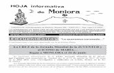 monlora@monlora.com La cuenta atrásEl resultado de la tómbola fue un benefi cio líquido de 3.112 euros (aún fal-ta pagar una pequeña factura correspondiente a la confección de