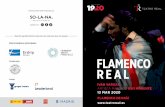 Flamenco Real está Producido por siguenos en · Flamenco de Raíz Un espectáculo ideado por Iván Vargas con coreografías propias y de los maes-tros Manolete y Juan Andrés Maya,