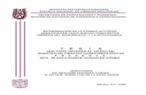 QUE PARA OBTENER EL GRADO DE: MAESTRO EN CIENCIAS …tesis.ipn.mx/jspui/bitstream/123456789/4100/1/DETERMINAC... · 2018-08-16 · moléculas formadas de la combinación de bencimidazol