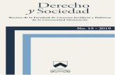 15 - Derecho y Sociedadderysoc.com/descargas/DerechoySociedad-No15-2019.pdf · 2019-10-17 · El Control de Cambios en Venezuela a Fines del Año 2019 ... I. Posibilidad de hacer