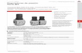 CATÁLOGO Reguladores de presión Serie MXcatalogue.camozzi.com/CATALOGUES/CCC-GENCAT/00106/PDF/...Productos para aplicaciones industriales. Condiciones Generales de Venta disponibles