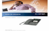Guía de UsuarioEl terminal Aastra 7187a es un avanzado teléfono analógico con conexión a la línea telefónica. Es compatible con múltiples idiomas, registro de llamadas, mensaje